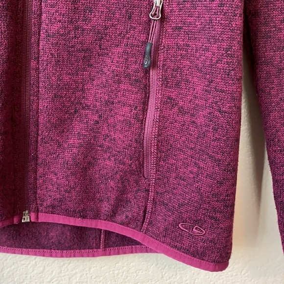 Champion Fleece Jacket Purple size Small - Picture 4 of 10